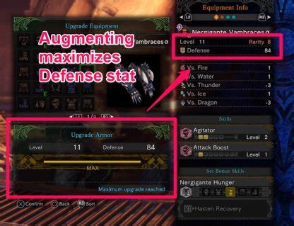 augment equipment mhw|no augment equipment option mhw.
